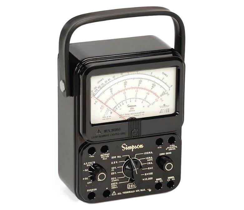 Simpson-268-8 | Weschler Instruments Simpson Analog VOM