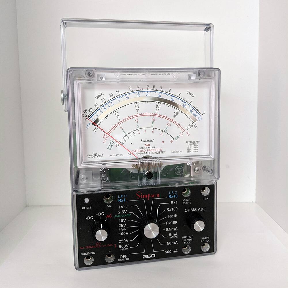 Simpson_260-6XLPM | Weschler Instruments Simpson 260-6LPM