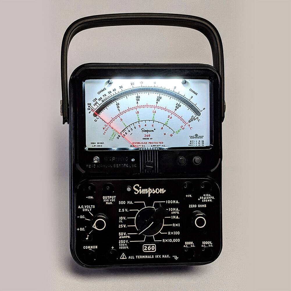 Simpson_260-8P-LED | Weschler Instruments Simpson 260-8P-LED