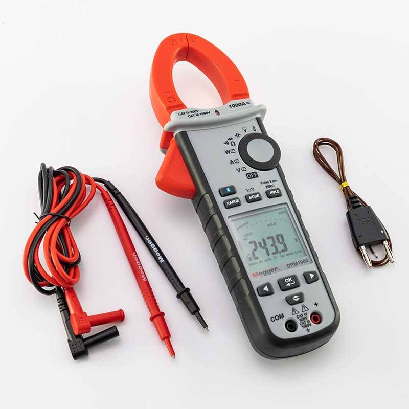 megger-dpm1000-power-clamp-meter (1) | Weschler Instruments Megger Power Clamp Meter - DPM1000