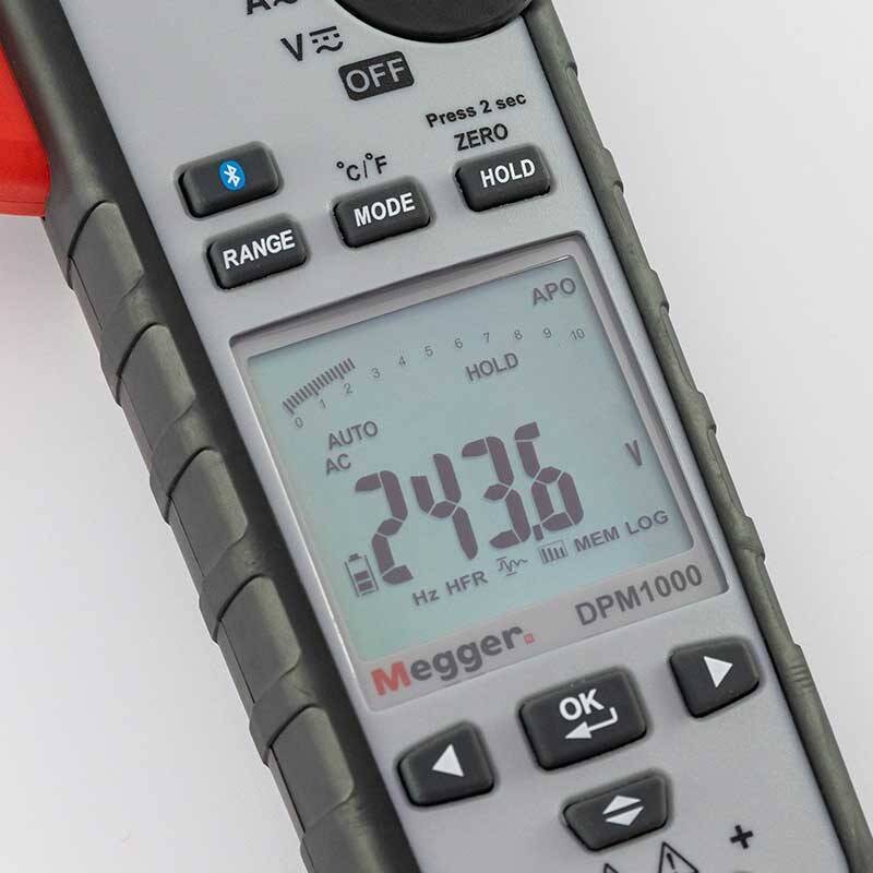 megger-dpm1000-power-clamp-meter (2) | Weschler Instruments Megger Power Clamp Meter - DPM1000
