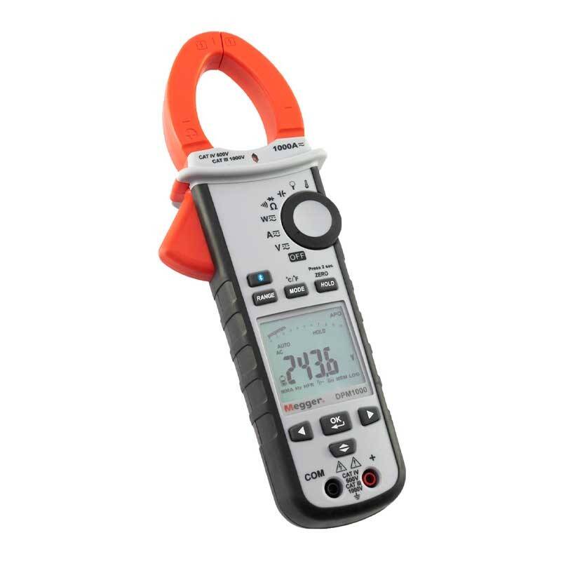 megger-dpm1000-power-clamp-meter | Weschler Instruments Megger Power Clamp Meter - DPM1000