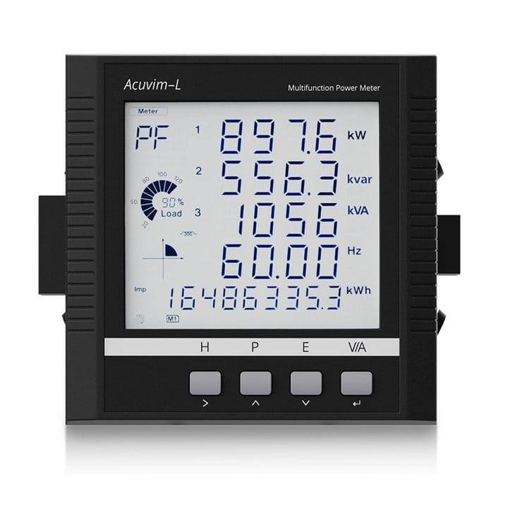 Accuenergy-Acuvim-l-front | Weschler Instruments Multifunction Power & Energy Meter