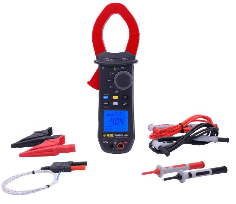 AEMC-404 | Weschler Instruments Clamp-On Meters - AEMC Model 404 & 606