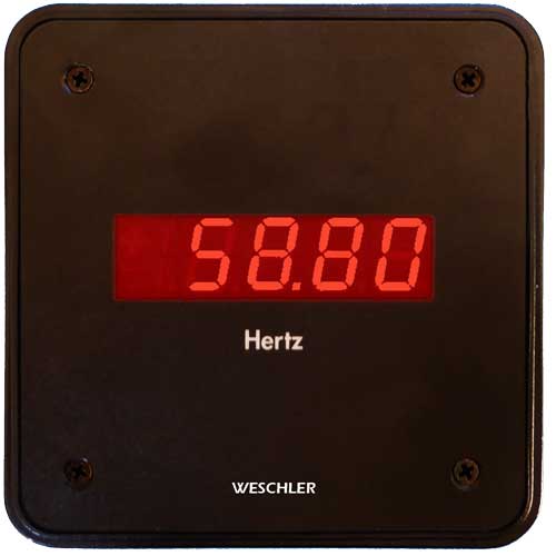 2491Hz | Weschler Instruments Frequency Digital Switchboard Meter