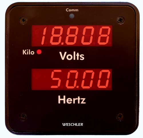 2492VHz | Weschler Instruments Frequency Dual Function Meter