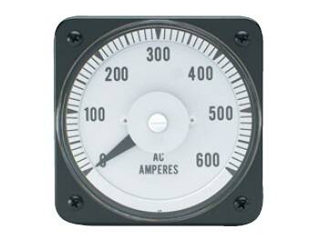 AB-40_AC_Amperes | Weschler Instruments AC Current Switchboard Meter