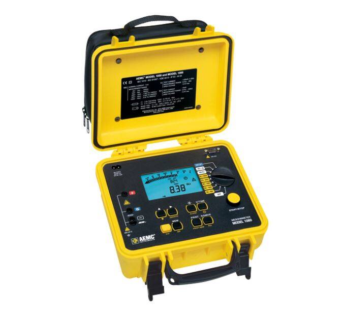 AEMC-1050-1060 | Weschler Instruments 1000V Digital/Analog Megohmmeter
