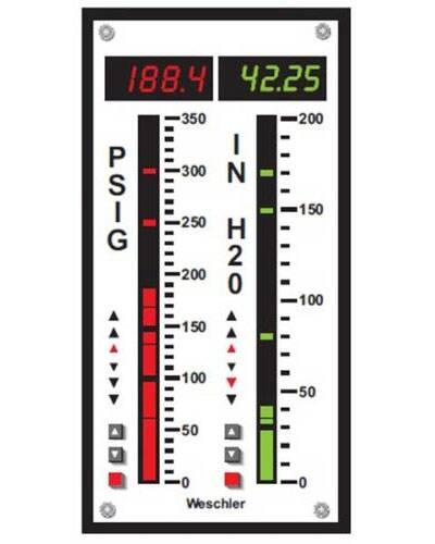 BG_Series_Dual_BarGraphs | Weschler Instruments BG Series Dual Edgewise Bargraphs