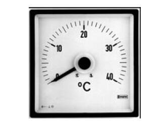 Crompton-DIN_Long_Scale | Weschler Instruments Moving Coil DC Ammeters and Voltmeter