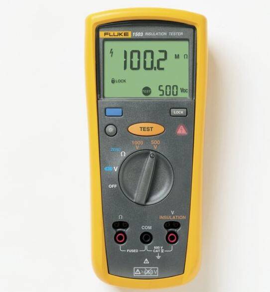 Fluke-1503 | Weschler Instruments Fluke Handheld MegOhmMeter