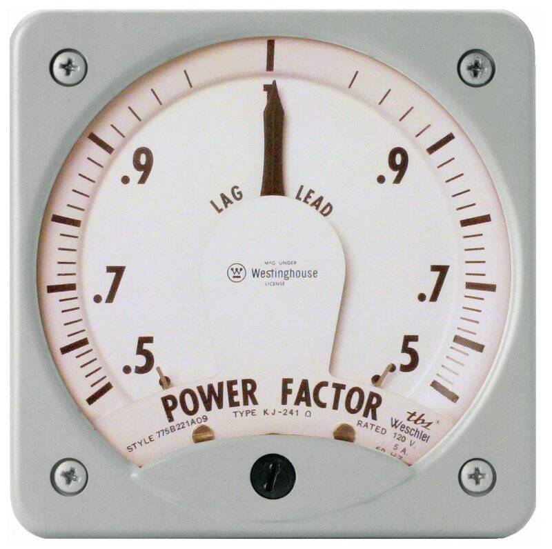 K-241-PF-Hishock | Weschler Instruments Watt/VAR/PF/Freq/ Synchro Analog Switchboard