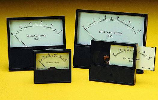 LFE-7000-series | Weschler Instruments 7000 Series Analog Panel Meters - LFE