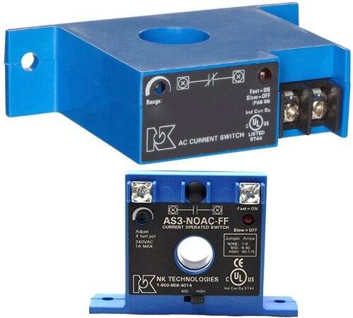 NK-AS1-AS3 | Weschler Instruments AC Current Switches - AS1, ASX series - NK Technologies