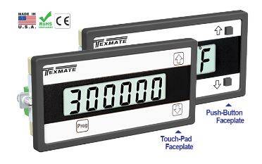 SD-50X-Texmate | Weschler Instruments SD-Series 1/8 DIN (96 x 48 mm) Ultra Short-Depth