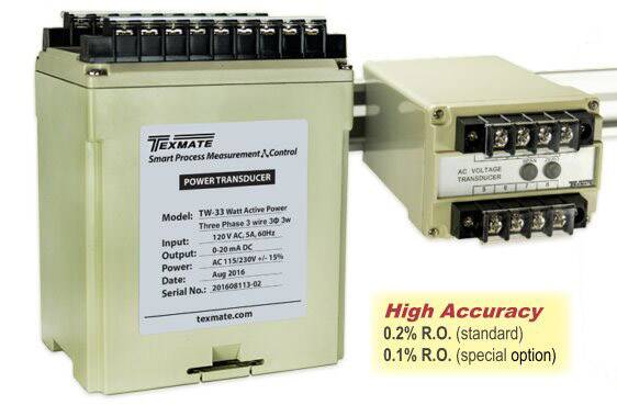 Texmate-Transd | Weschler Instruments Three Phase Voltage Transducers