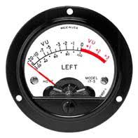 hoyt vu round | Weschler Instruments Hoyt VU Meters