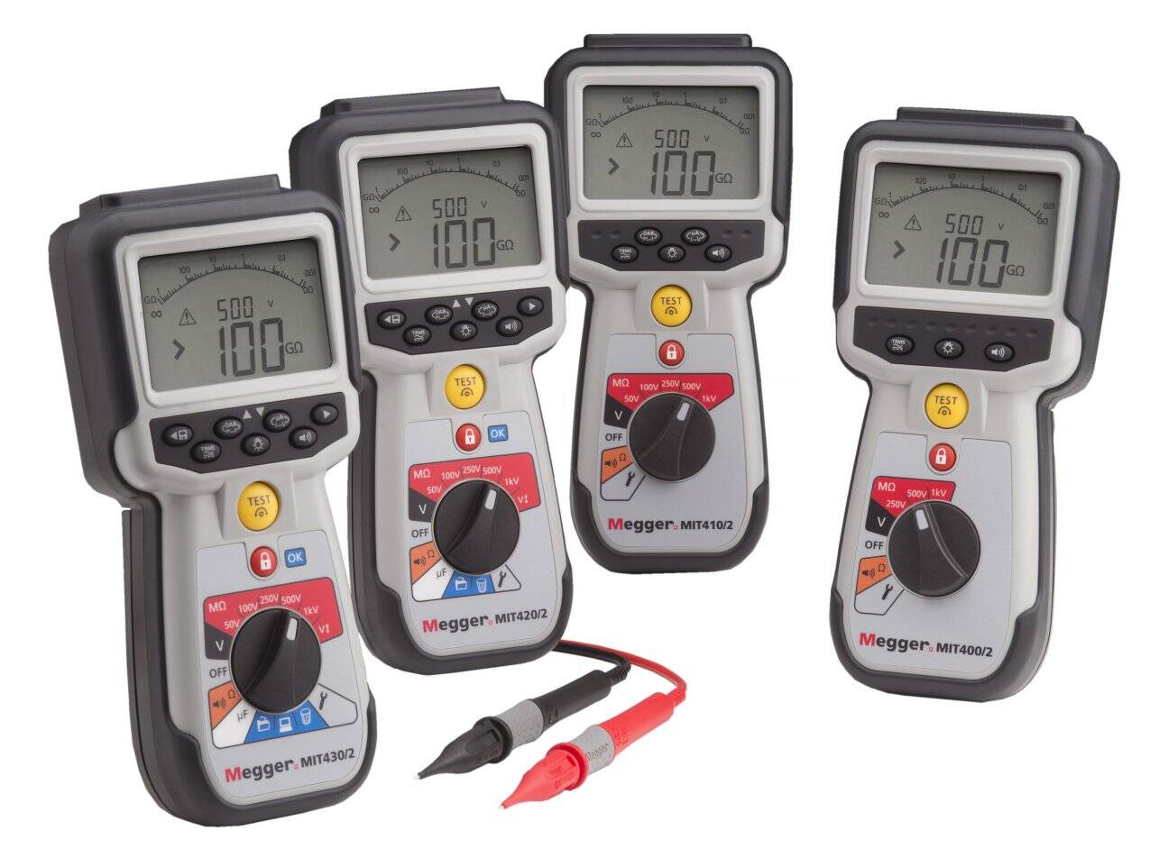 Megger-MIT400_2-Series | Weschler Instruments Megger MIT400 2 Series