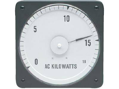 AB-16_Watt_VAR_Meters | Weschler Instruments AC Watt & VAR Switchboard Meter