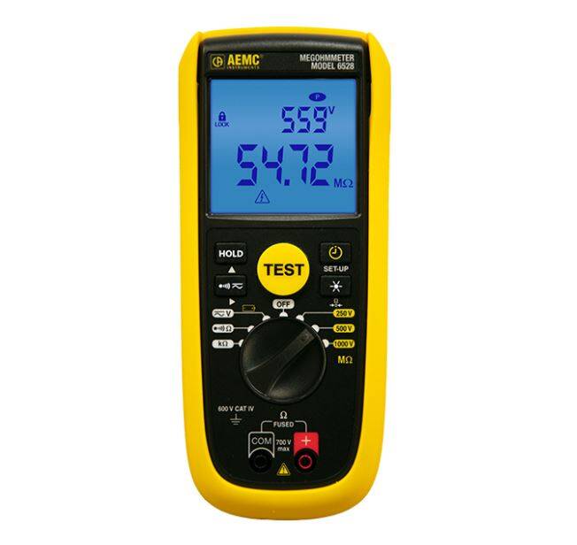 AEMC-6528 | Weschler Instruments Handheld Megohmmeter