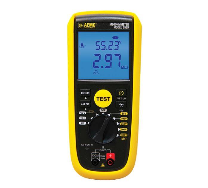 AEMC-6529 | Weschler Instruments Handheld Megohmmeter