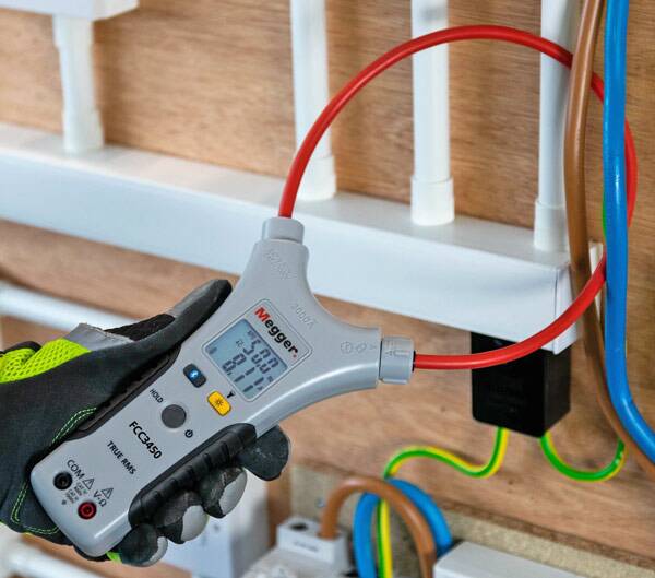 FCC3450-wide | Weschler Instruments Flexible Clamp Meter - Megger FCC3450